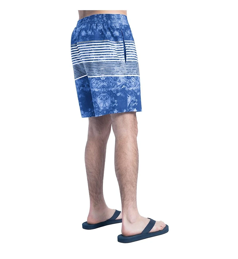 G-iii Sports by Carl Banks Men's Royal/Gray Buffalo Bills Horizon Volley Swim Shorts