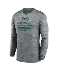Nike Men's Green Bay Packers Sideline Velocity Performance Long Sleeve T-Shirt