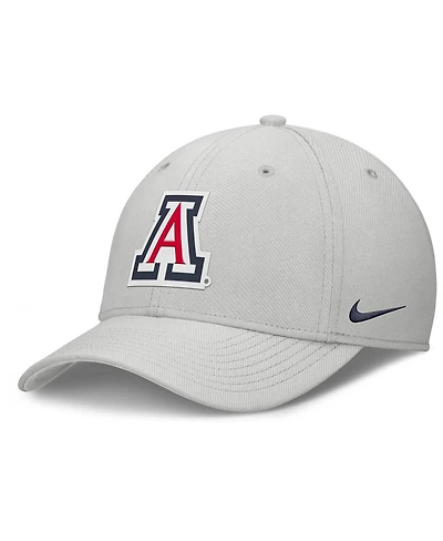 Nike Men's Gray Arizona Wildcats Rise Practice Performance Adjustable Hat