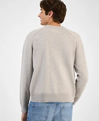 Sun + Stone Men's Crewneck Sweater, Macy's Exclusive