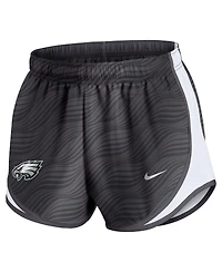 Nike Women's Anthracite Philadelphia Eagles Tempo Performance Shorts