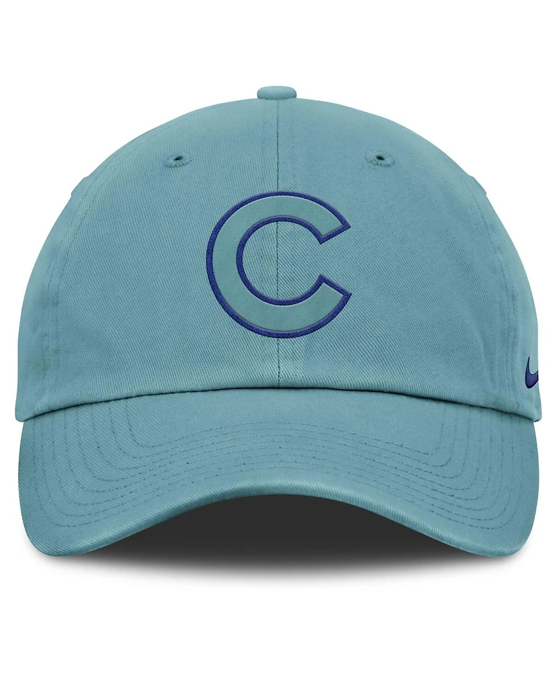Nike Men's Turquoise Chicago Cubs Father's Day Club Adjustable Hat