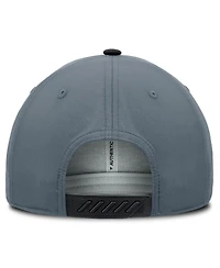 Fanatics Men's Black/Charcoal Utah Mammoth Primary Logo Adjustable Hat