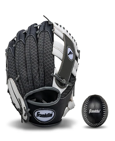 Franklin Sports 9.5" Teeball Meshtek Glove Ball Set - Right Handed