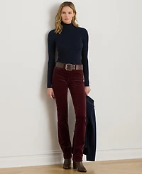 Lauren Ralph Ribbed Turtleneck Sweater