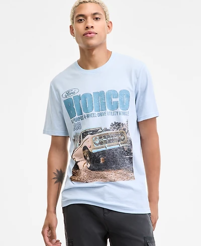 Sun + Stone Men's Ford Bronco Ride Regular-Fit Graphic T-Shirt, Macy's Exclusive