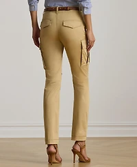 Lauren Ralph Women's Cotton Sateen Cargo Pant