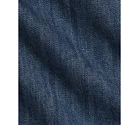Polo Ralph Lauren Baby Girls Denim Peplum Shirt & Leggings Set