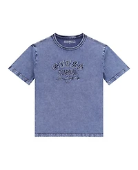 Guess Big Boys Garment Dye Short Sleeve T-Shirt