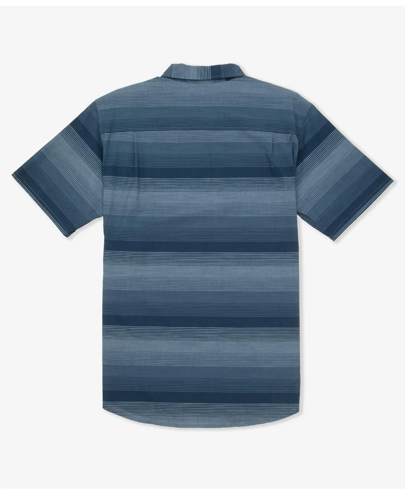 Hurley Men's Lido Stripe Short Sleeve Shirt