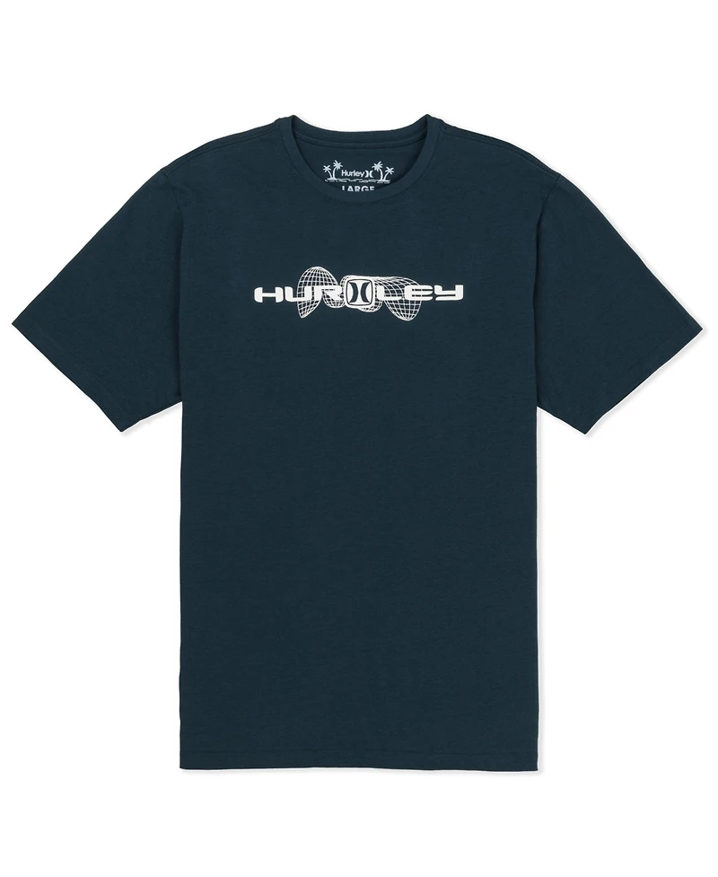 Hurley Men's The Globe Short Sleeve T-Shirt