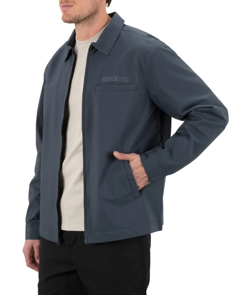 Hurley Men's Knots Windbreaker Jacket