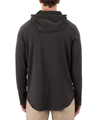 Hurley Men's Fairfax Thermal Hooded Long Sleeve Hoodie