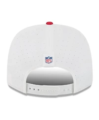 New Era Men's White/Red Kansas City Chiefs 2025 Nfl Training Camp 9SEVENTY Adjustable Hat