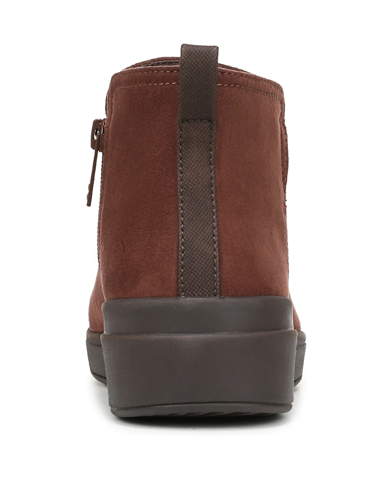 Ryka Women's Lovely Water Repellent Wedge Ankle Booties