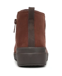 Ryka Women's Lovely Water Repellent Wedge Ankle Booties