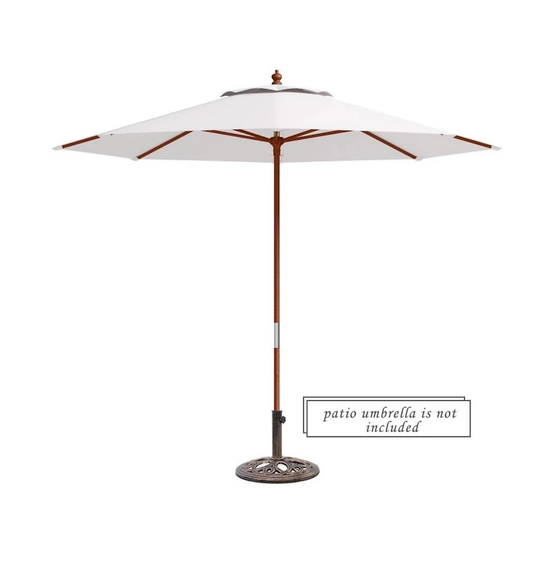 Mondawe 23 Pounds 17 3/4 Inch Round Umbrella Base Stand