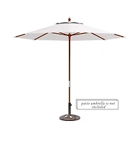 Mondawe 23 Pounds 17 3/4 Inch Round Umbrella Base Stand