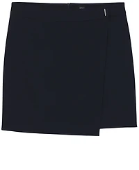 Boss by Hugo Women's Wrap Front Crepe Mini Skirt