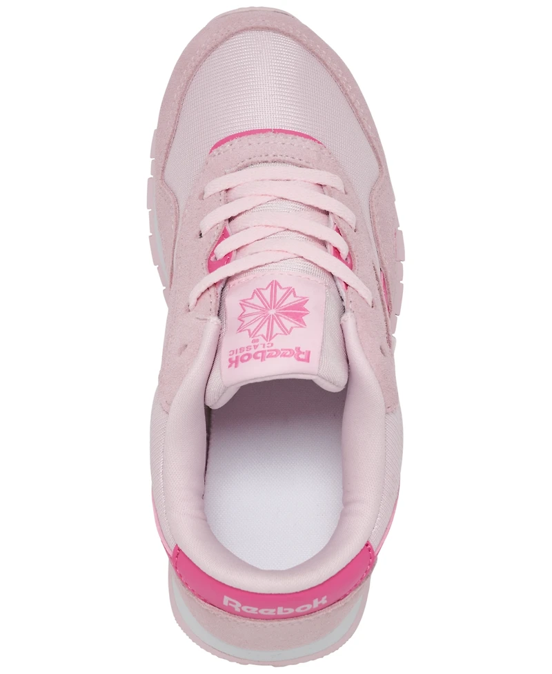 Reebok Little Girls Classic Nylon Casual Sneakers from Finish Line