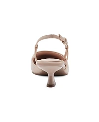 Easy Spirit Women's Havana eFlex Slingback Kitten Heel Pumps