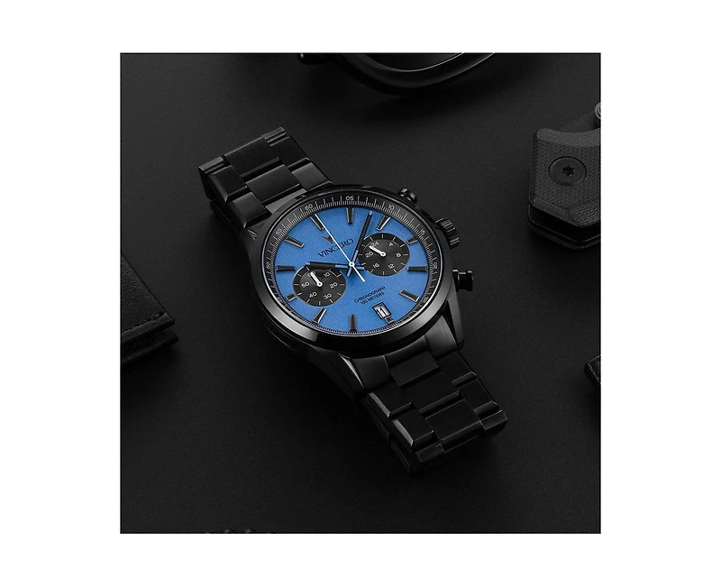 Vincero Chrono Limited Edition - Blue Phantom - Men's 43mm Quartz Watch