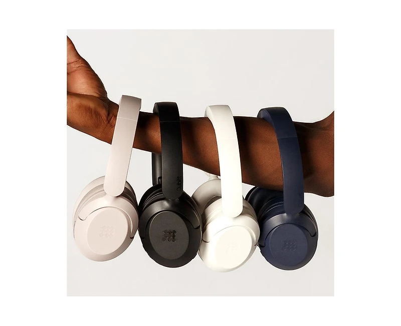 Cubitt Power Headphones with Hybrid Anc, 60H Battery, Foldable Design & Immersive Sound for Travel, Work, and Everyday Use