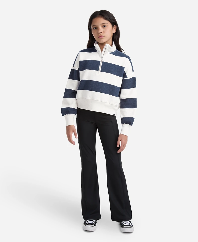 abercrombie kids Girls Half Zip Preppy Pullover Sweatshirt