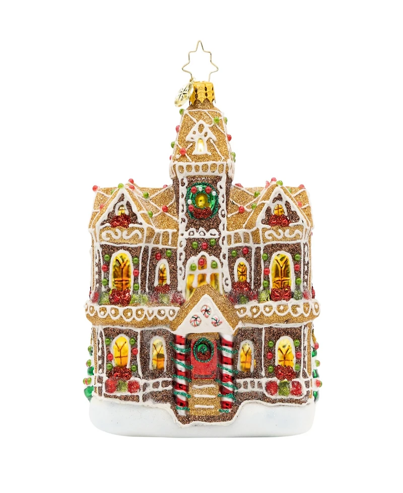 Christopher Radko Gingerbread Manor Ornament