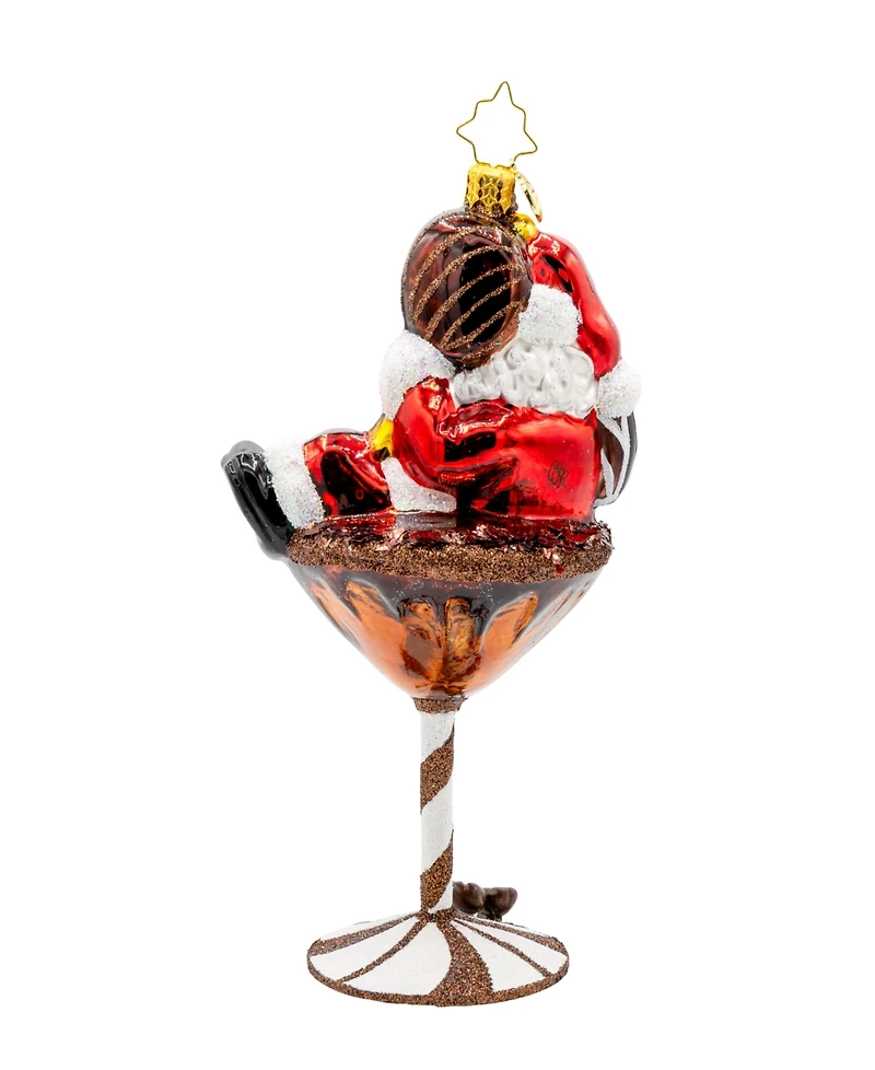 Christopher Radko Santas Merry Martini Brew Ornament