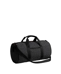 Coach Men's Theo Signature Jacquard Duffle Bag