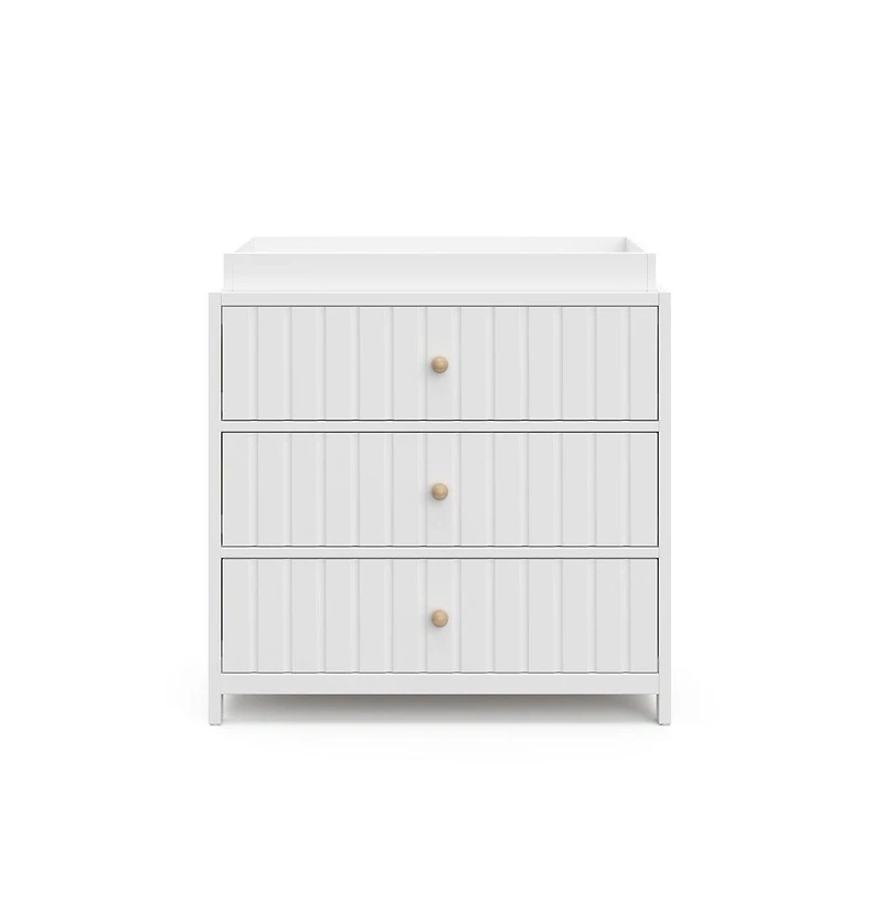 Graco Teddi 3 Drawer Chest with Changing Table Topper