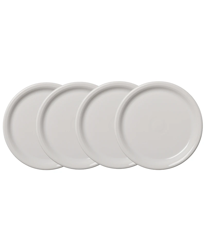 Fiesta White Bistro Coupe Dinner Plates, Set of 4