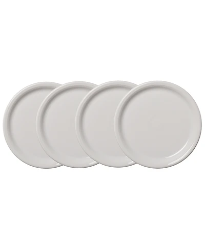 Fiesta White Bistro Coupe Dinner Plates, Set of 4