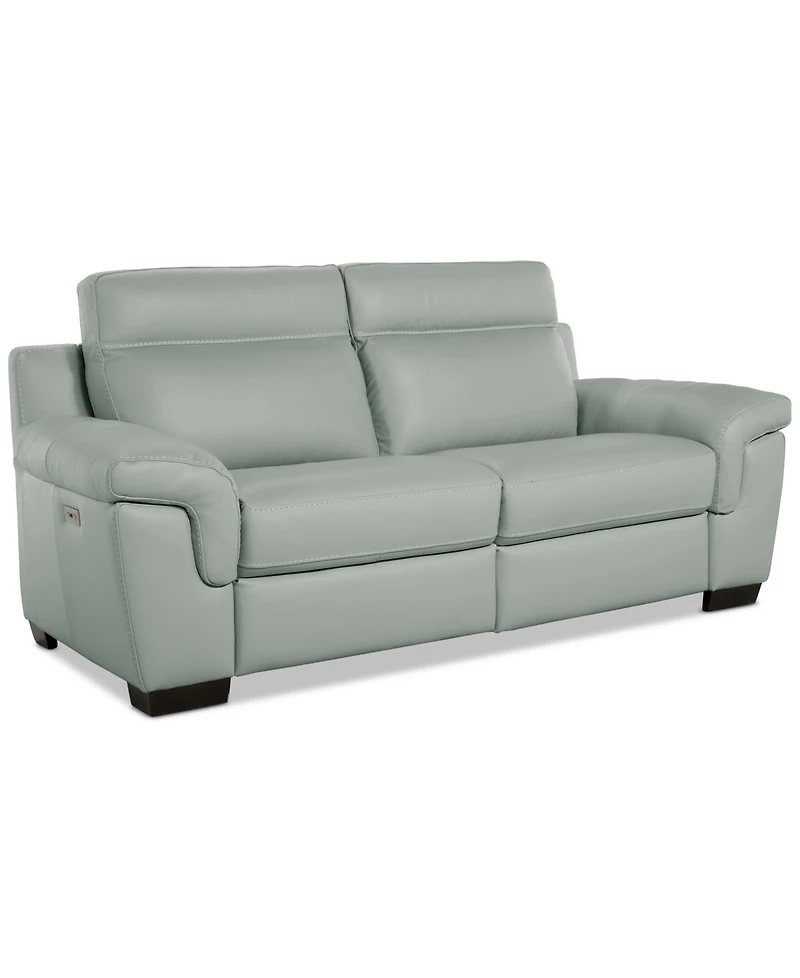 Julius Ii 2-Pc. Leather Sofa with 2 Power Recliners, Exclusively at Macy's
