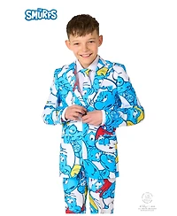 OppoSuits Big Boys Smurfs Suit