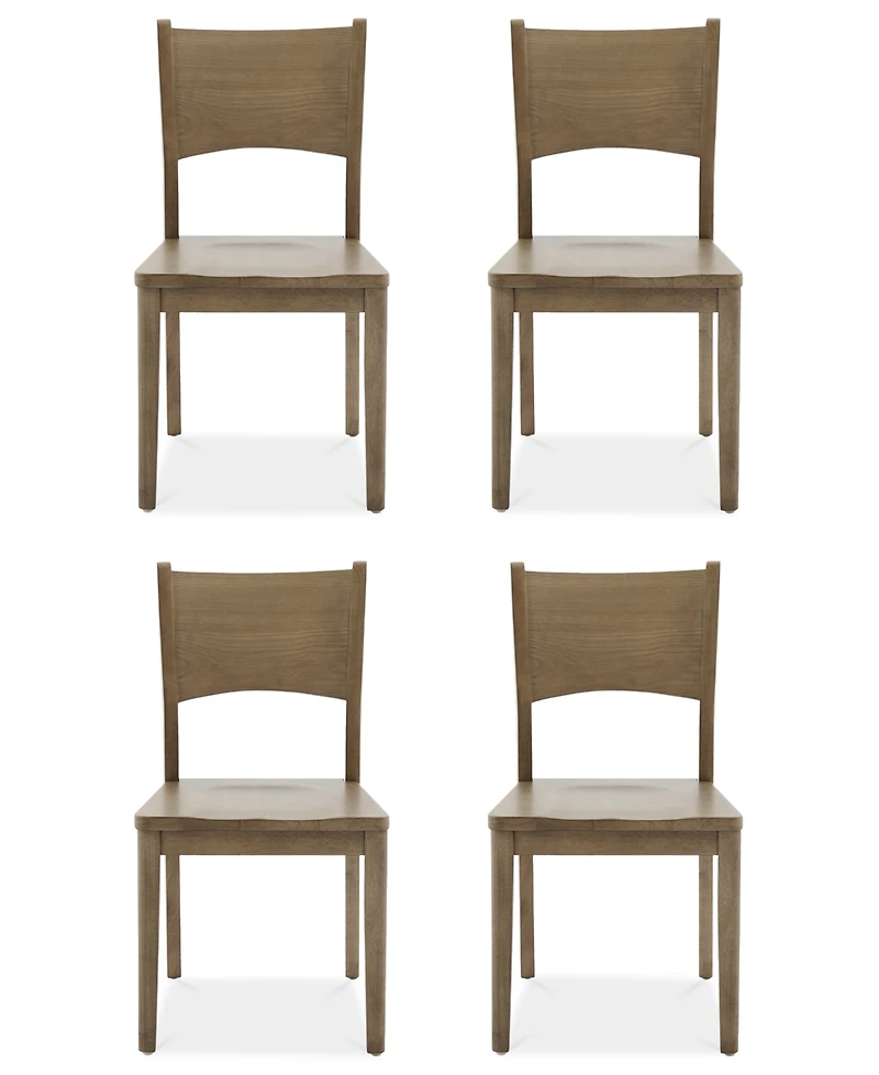 Nordic 4-Pc Side Chair Set