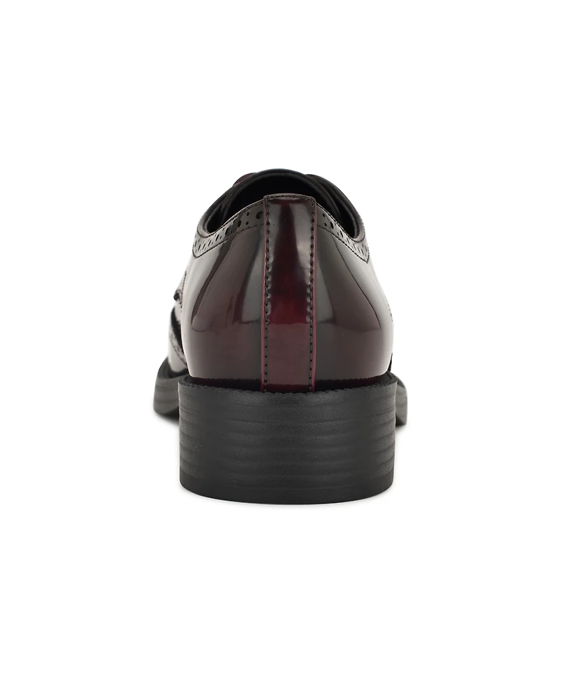 Nine West Women's Studey Lace-Up Wingtip Oxford Shoes