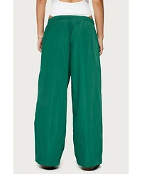 Edikted Women's Fauna Nylon Track Pants
