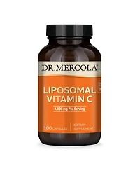 Dr. Mercola Liposomal Vitamin C, 1,000 mg per Serving, 90 Servings, Supports Immune Health