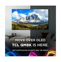 Tcl 98" Class QM8K Series 4K Qd-Mini Led Uhd Hdr Smart Tv (2025) - 98QM8K