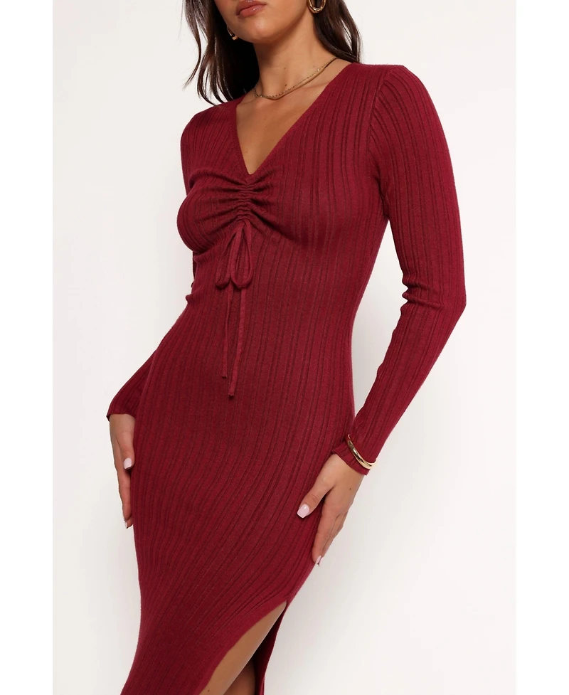 Petal and Pup Women's Irene Long Sleeve Midi Dress