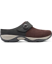 Easy Spirit Women's Edline Button Strap Slip-On Mules