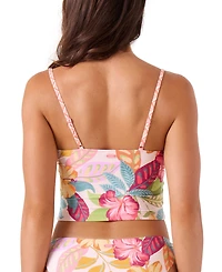 Roxy Juniors' Hot Tropics Longline Bikini Top
