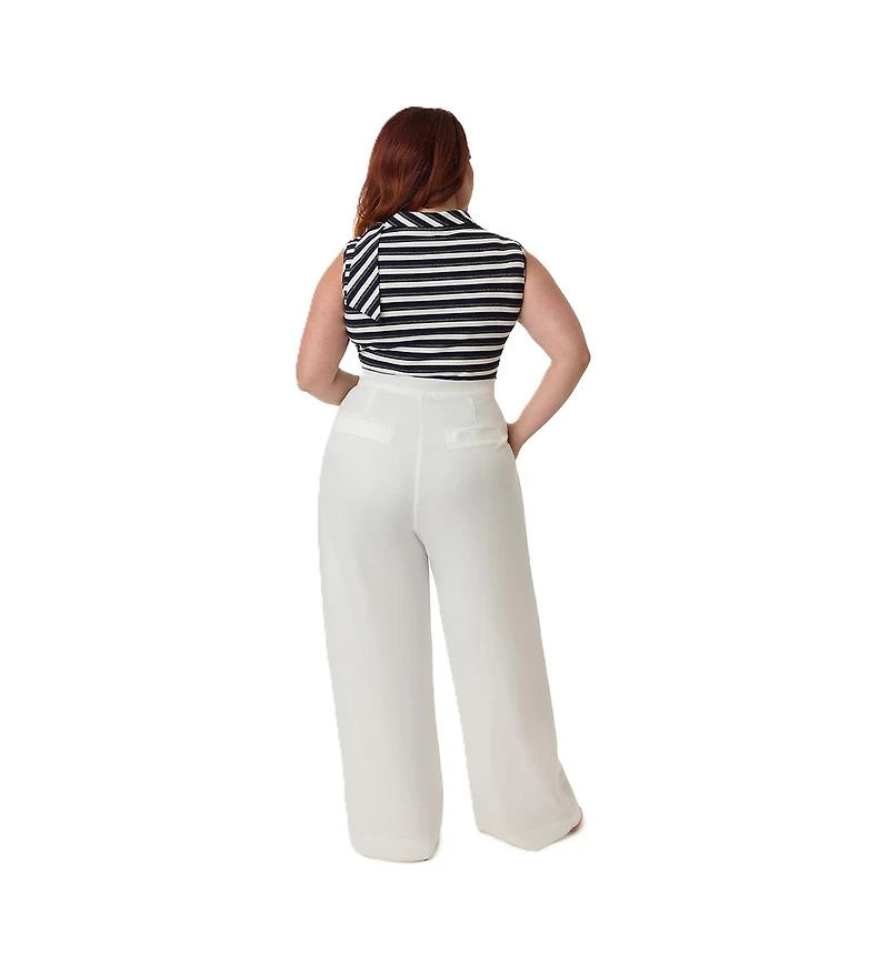 Smak Parlour Plus Wide Leg Sailor Pants