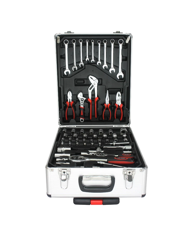 Gouun Compact 4-Tier Tool Chest with Wheels and Locking Design