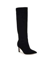 Nine West Womens Lorthey Tall Stiletto Dress Boots Regular Wide Calf