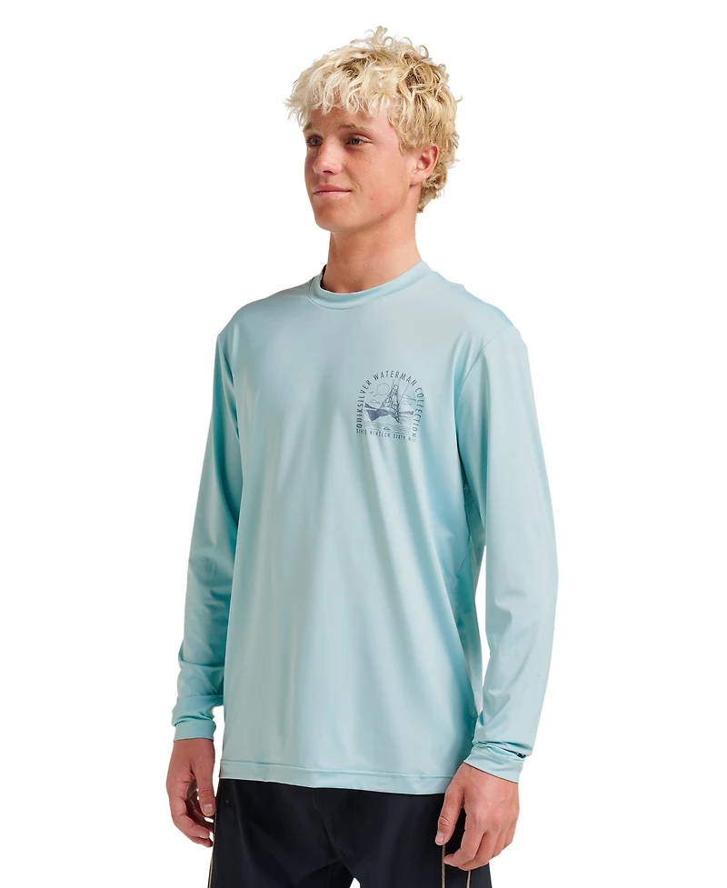 Quiksilver Waterman Men's Long Sleeve Surf T-Shirt