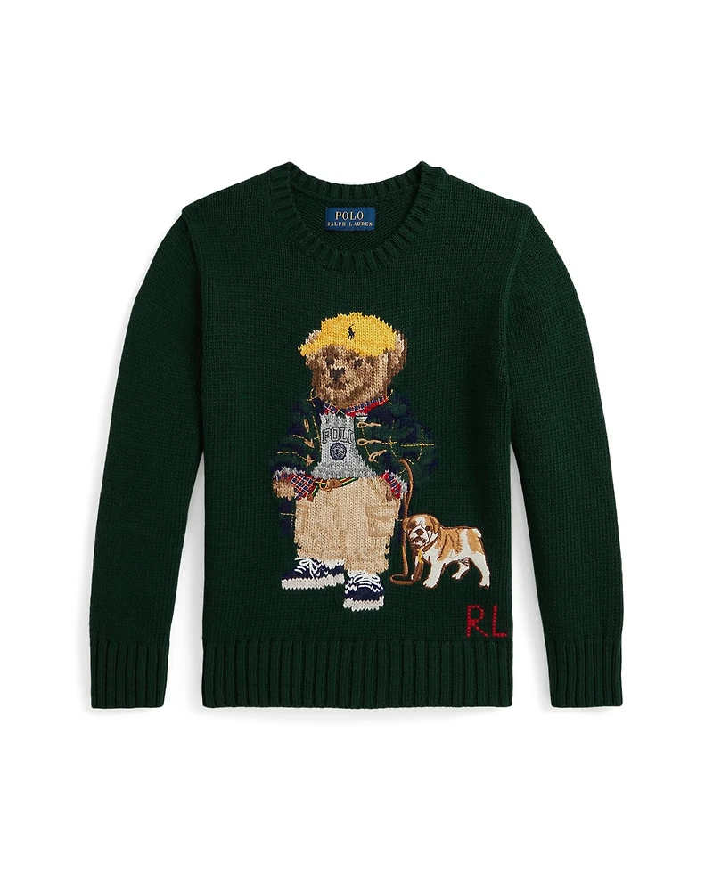 Polo Ralph Lauren Toddler and Little Boys Quilted Shirt Sweater
