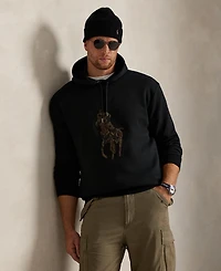 Polo Ralph Lauren Men's Big & Tall Camo Pony Double-Knit Hoodie